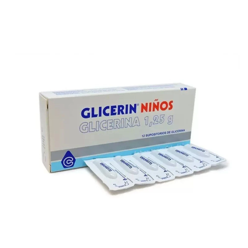 GLICERIN NIÑOS SUPOSITORIOS CJ X 12 UNID