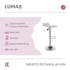 Taburete Kira para Bar Blanco