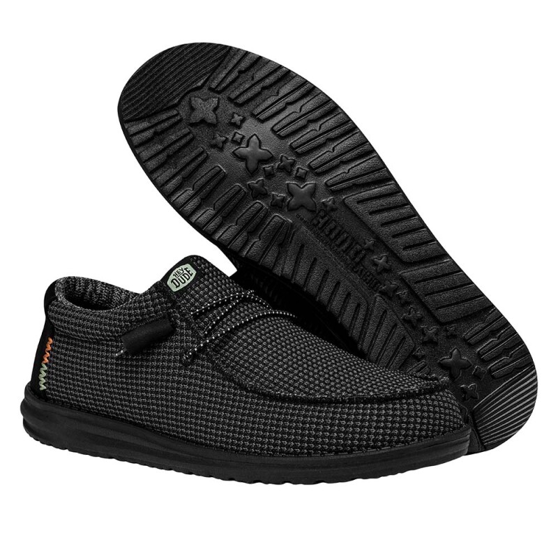 Wally Sport Mesh - Hombre Black/black