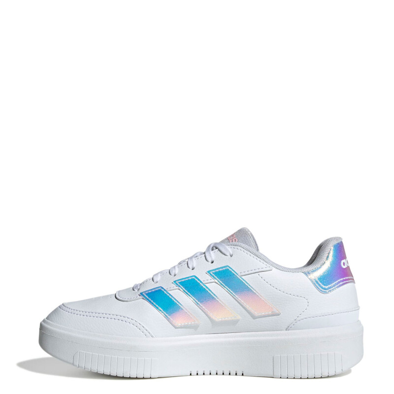 Championes de Mujer Adidas Courtblock Bold Blanco - Gris - Rosa