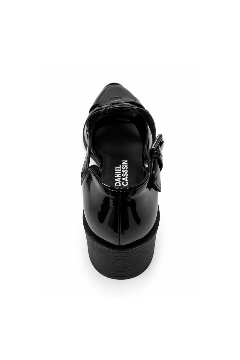 ZAPATO FLAB Charol Negro