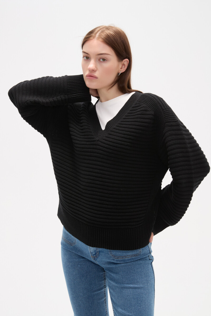 Sweater Kallia - Negro 