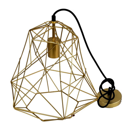 LAMPARA TECHO METAL COLGANTE POPTEM ESTILO CUBICO BILBOQUE LAMPARA TECHO METAL COLGANTE POPTEM ESTILO CUBICO BILBOQUE