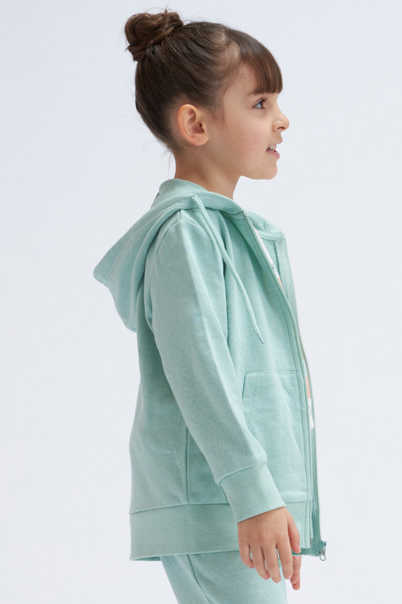 Chaqueta deportiva liviana - Verde Agua