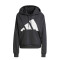 Canguro de Mujer Adidas Essentials Big Logo French Terry Negro - Blanco