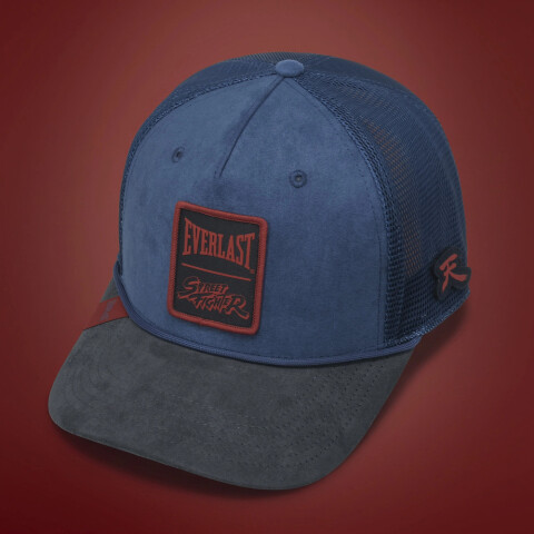 GORRA EVERLAST SF COLLAB AKUMA AZUL CARIBE/CHUMBO/BLANCO