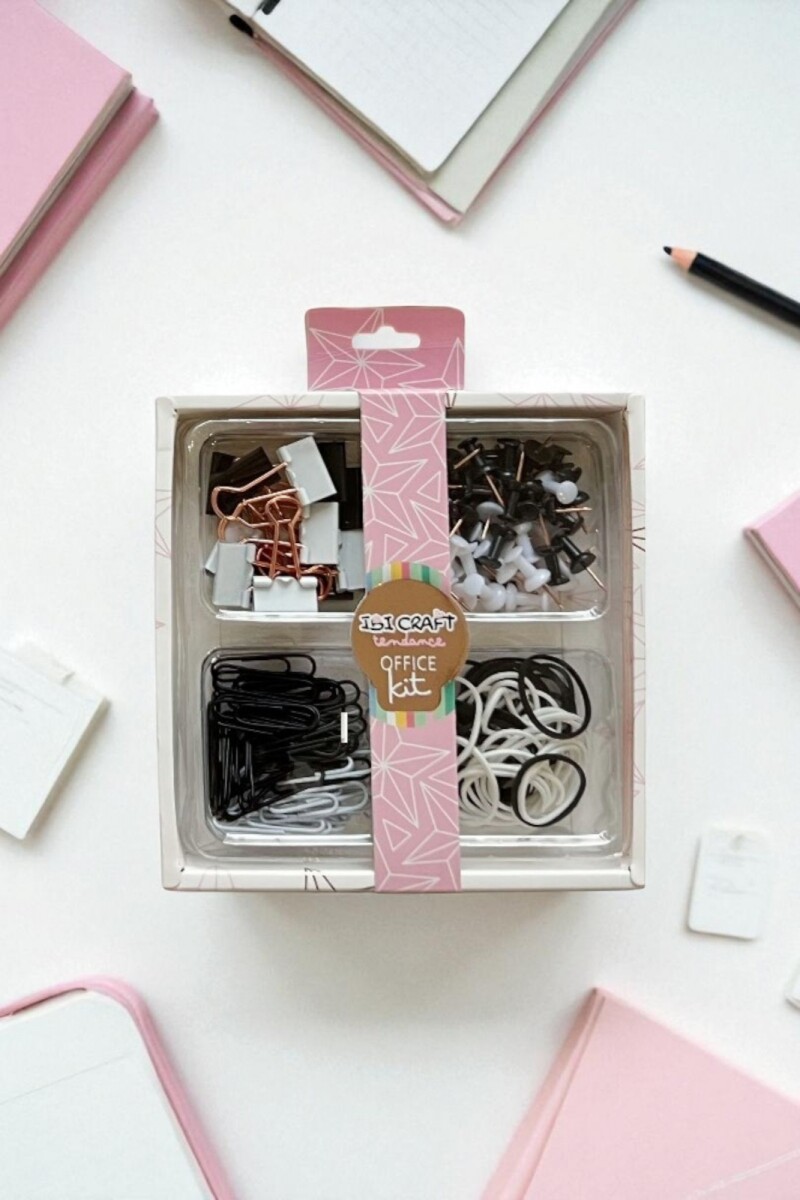 Set de escritorio ibi craft tendance - office kit - b&n 