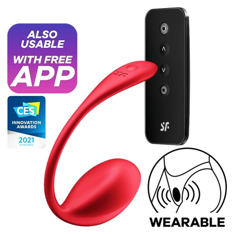 Huevo Vibrador Con Control y App Satisfyer Shiny Petal Huevo Vibrador Con Control y App Satisfyer Shiny Petal