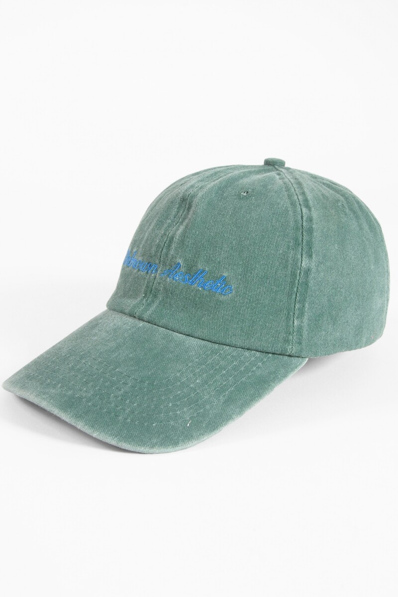 Cap aesthetic unknown verde