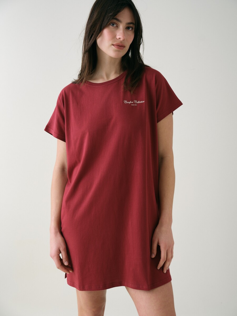 Camisón Freya - Burdeos 