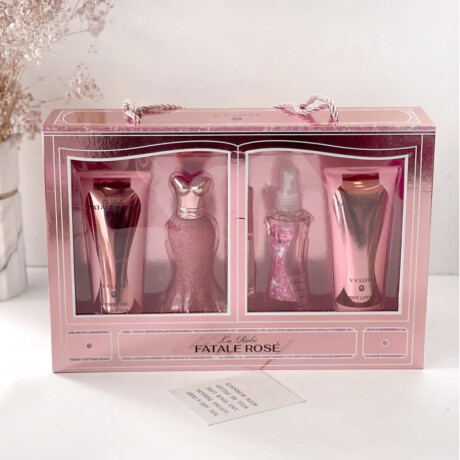 Kit De Cuidado Personal Competo Fatale Rose