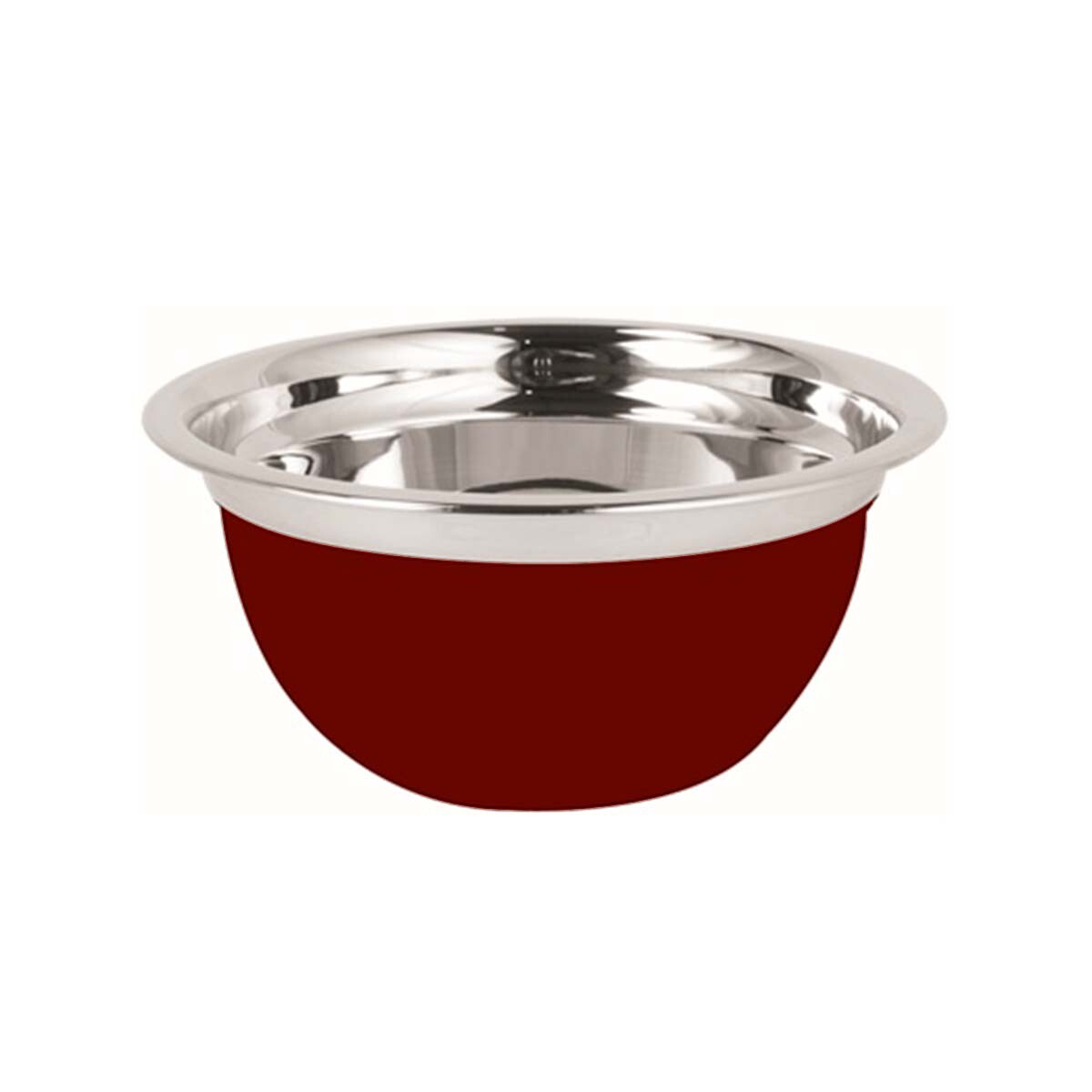 Bowl aleman acero inox 17 cm rojo PRISMA 