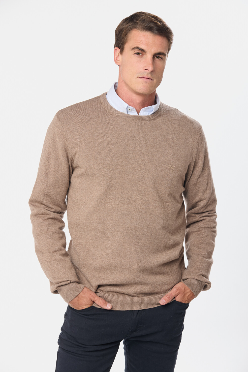 BUZO TEJIDO CASHMERE Beige