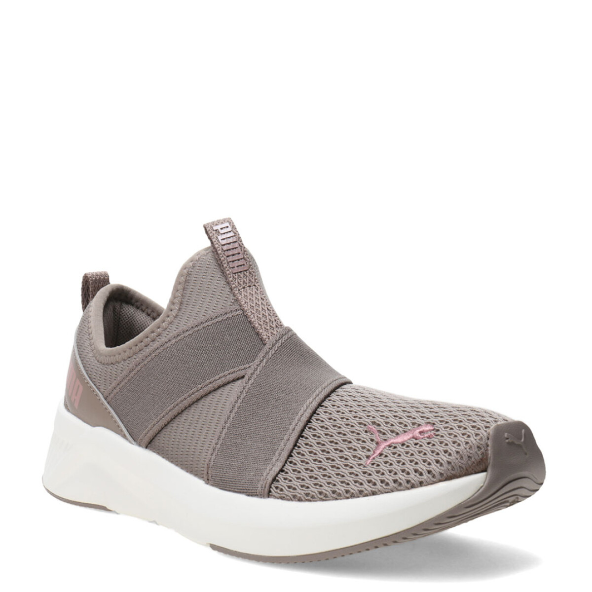 Championes de Mujer Puma Softride Harli Slip On - Gris - Rosa Viejo 