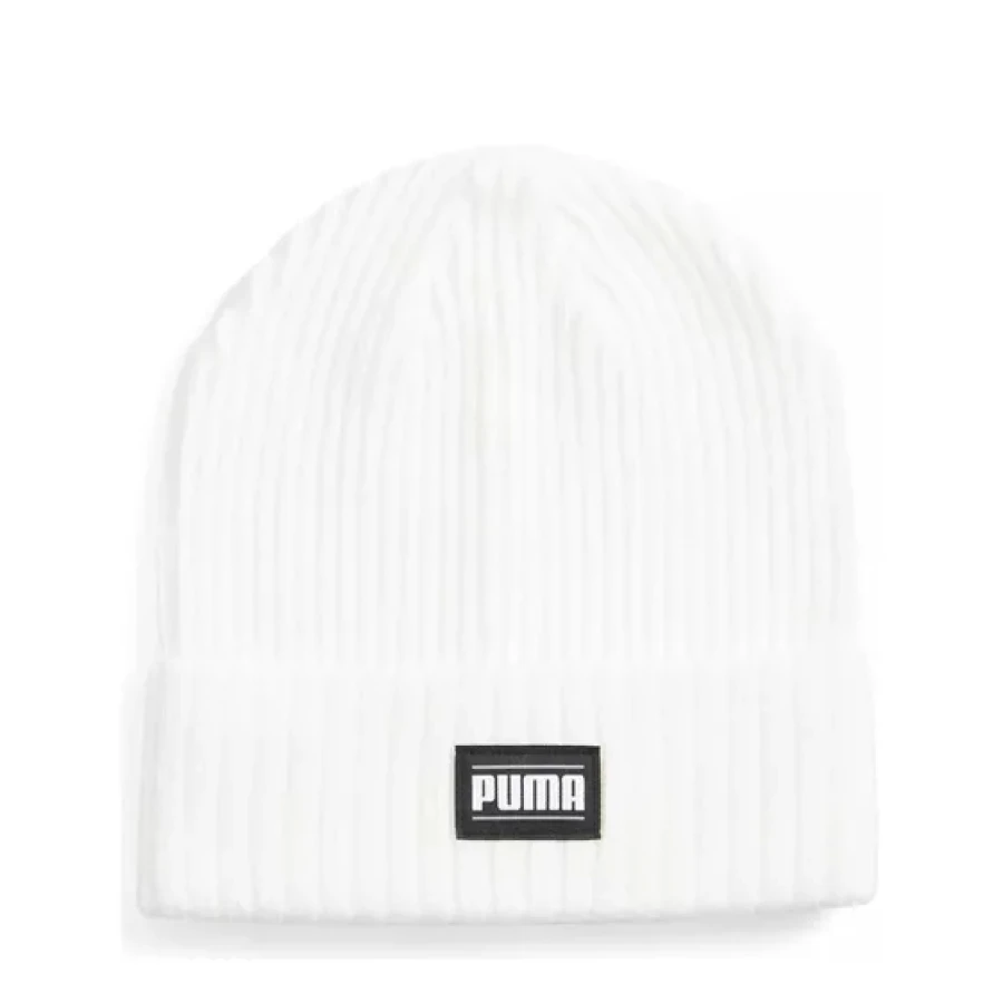 Gorro Puma Ribbed Classic Blanco