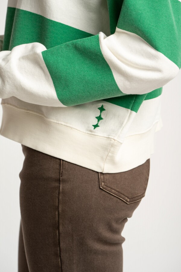 Sweater Rayado Verde