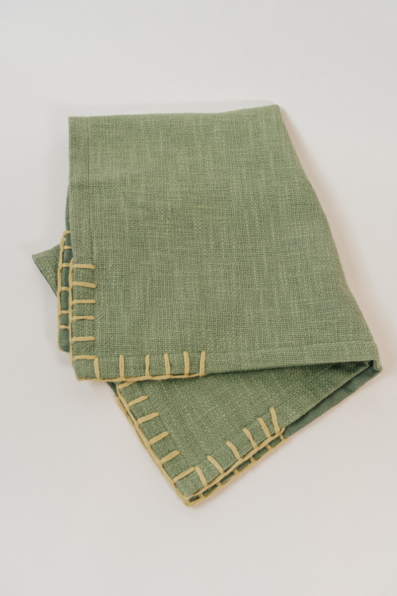 Funda Almohadón Ganges - Verde Jade 