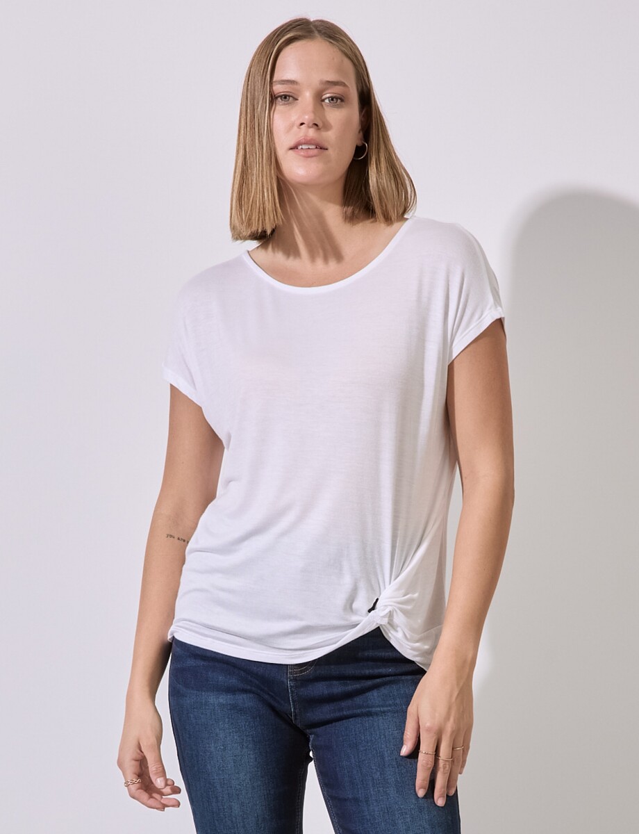 Remera Nudo - Blanco 