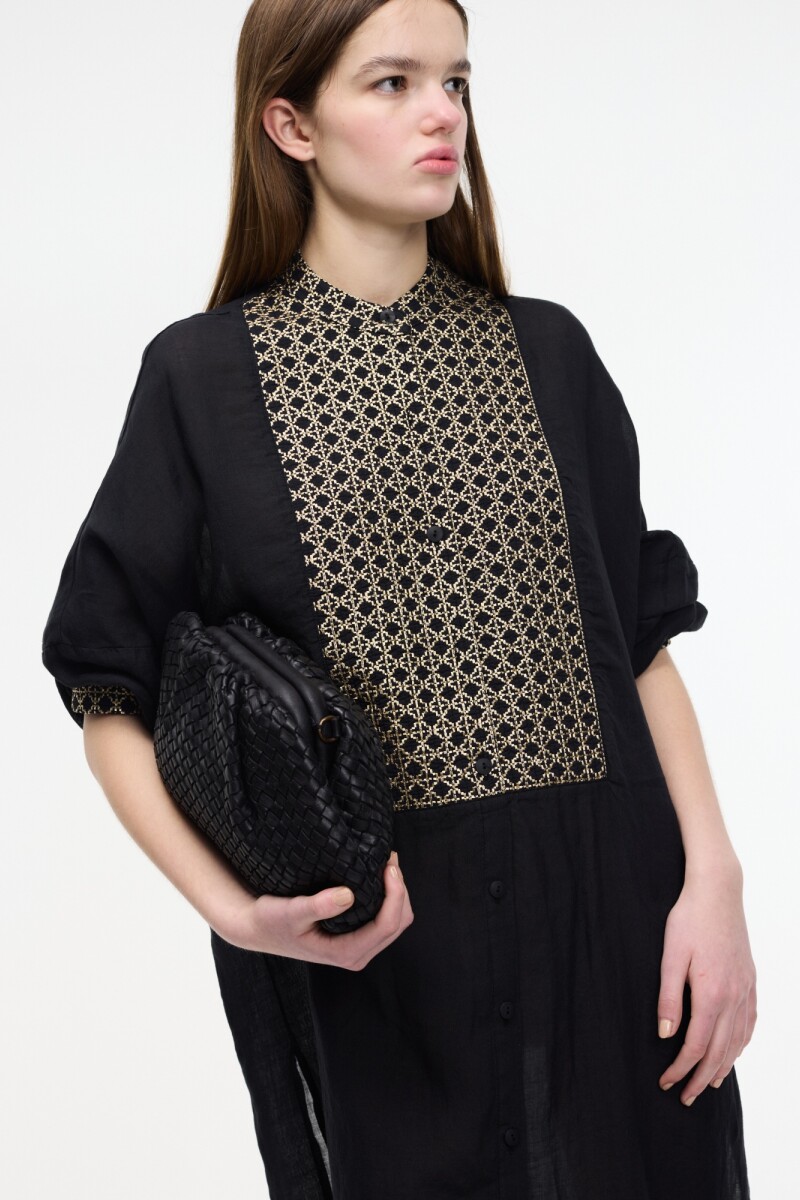 VESTIDO TÚNICA Negro