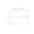 Estante Organizador de Cocina Bajo Mesada o Alacena de 2 Niveles Color Blanco Estante Organizador de Cocina Bajo Mesada o Alacena de 2 Niveles Color Blanco