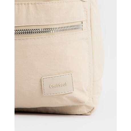 Mochila Deportiva Negro Marron Beige