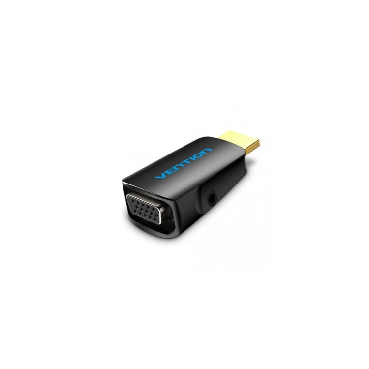 CONVERTIDOR HDMI A VGA VENTION NEGRO