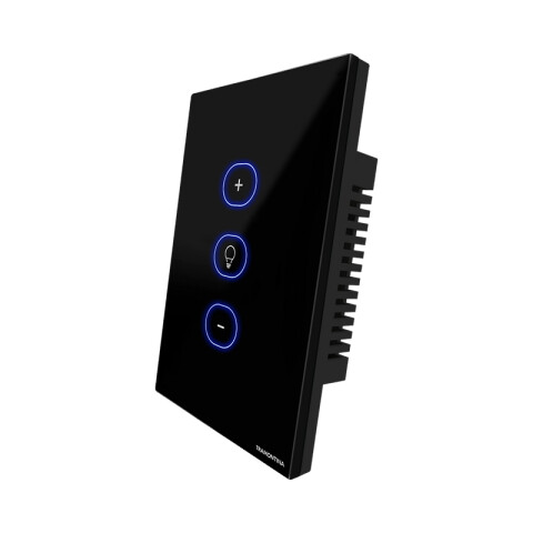 Dimmer inteligente WIFI touch negro TE3916