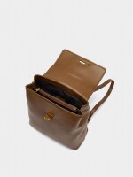Mochila Con Cierre Giratorio camel
