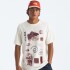 Remera regular Indigo Illusion White Dune