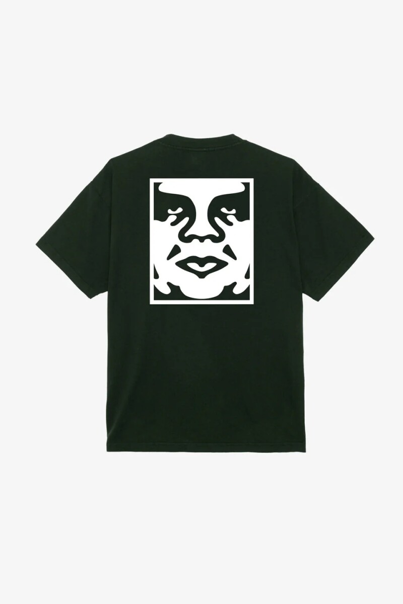 OBEY BOLD ICON HEAVYWEIGHT TEE Gris