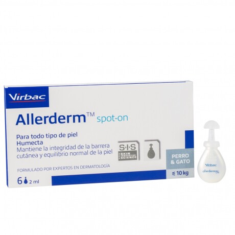 ALLERDERM SPOT ON 2 ML 6U Allerderm Spot On 2 Ml 6u