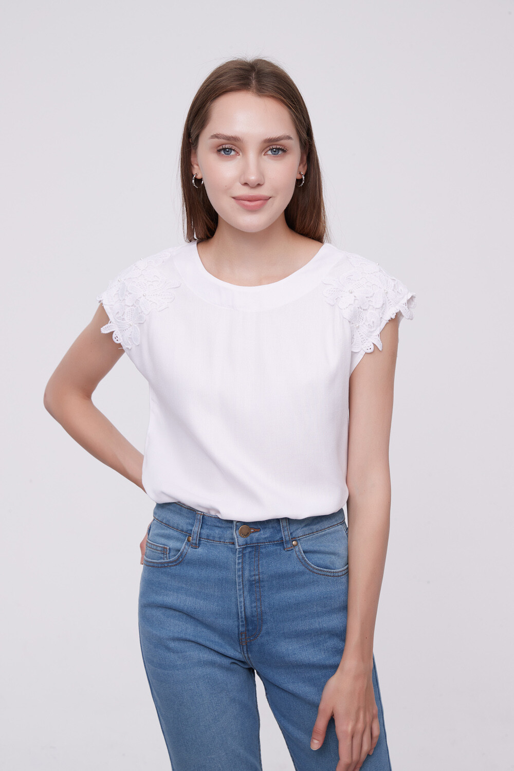 Blusa Amalfit Blanco