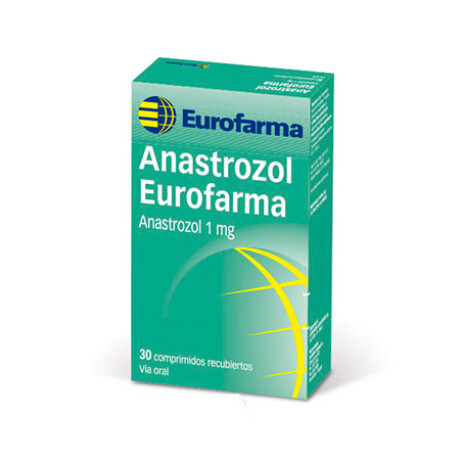 Anastrozol Eurofarma x 30 COM Anastrozol Eurofarma x 30 COM