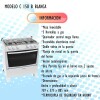 Cocina James C 150 B 5 Hornallas Encendido Eléctrico Color Blanco Cocina James C 150 B 5 Hornallas Encendido Eléctrico Color Blanco