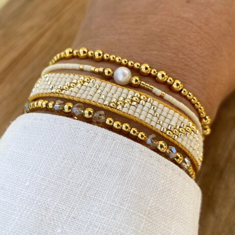 Pulsera LUCIA tejida Pulsera LUCIA tejida