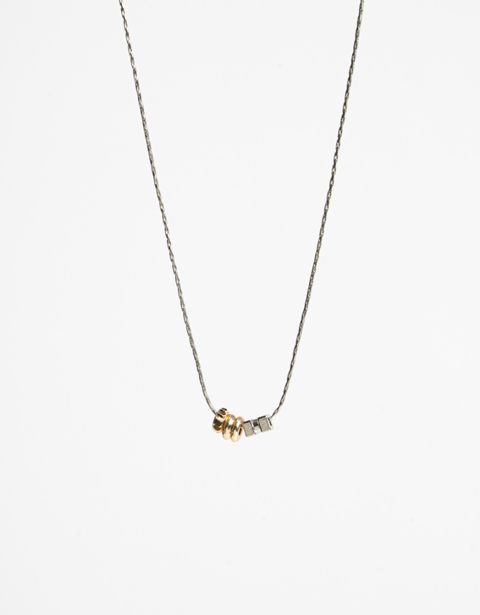 Collar De Cadena Dijes Biplating 