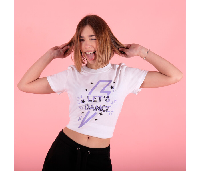 Remera Let s Dance Dahi Blanco
