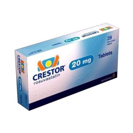Crestor 20mg 28 Comprimidos Crestor 20mg 28 Comprimidos