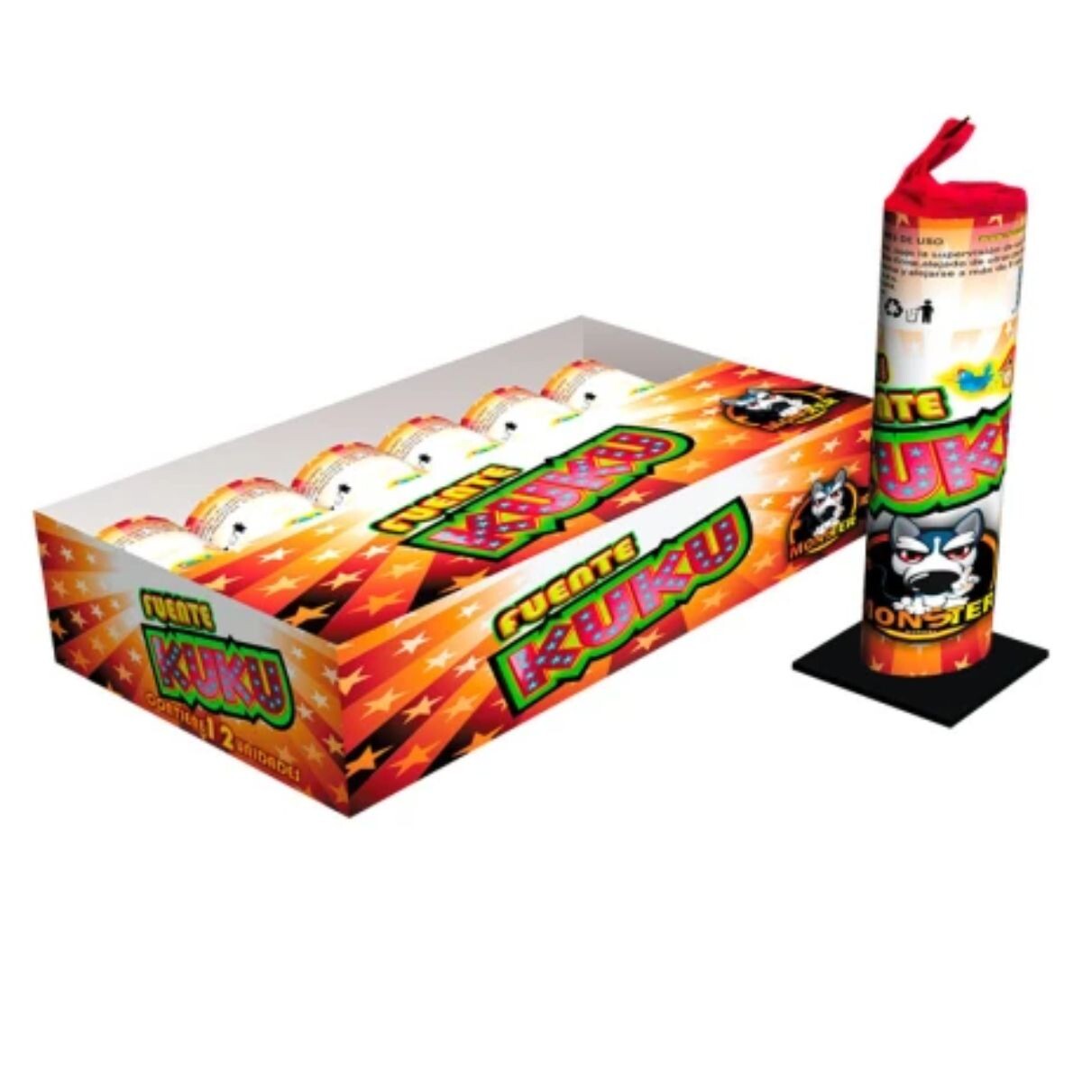 FUENTE MINI KUKU MONSTER 12PCS 