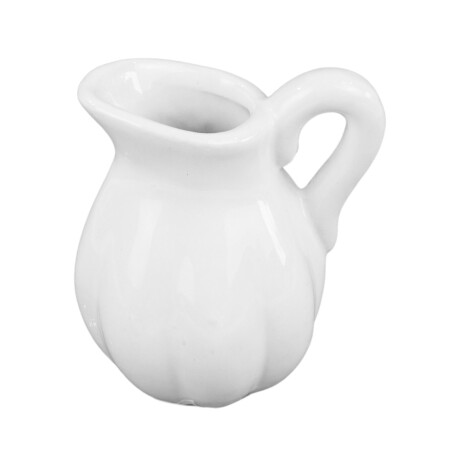 Jarra de leche de ceramica blanca 100ml Jarra de leche de ceramica blanca 100ml