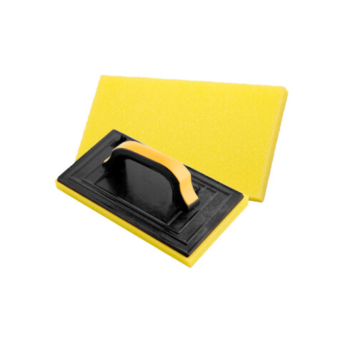 LLANA PLASTICA PEQUEÑA 12 X 22 CM. CON ESPONJA (530 E) ROM1056