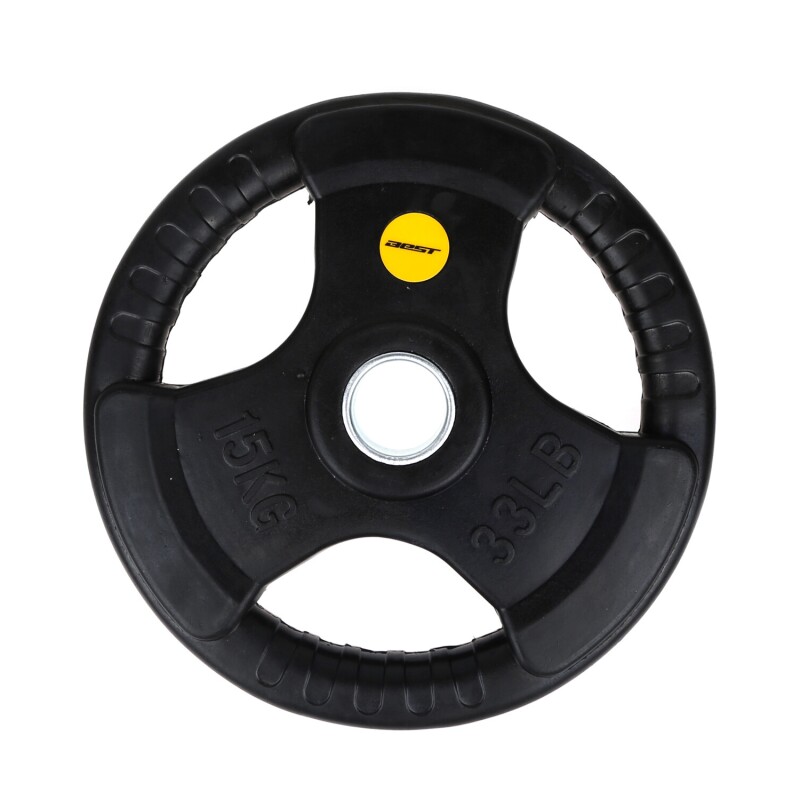 Disco Olímpico con agarradera 15kg Best Disco Olímpico con agarradera 15kg Best
