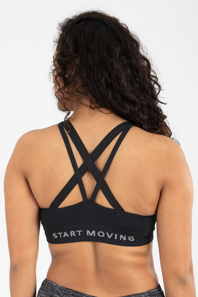 Top deportivo crossed Negro