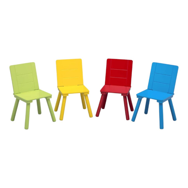 Juego de mesa y 4 sillas para niños Juego de mesa y 4 sillas para niños