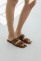 PRE VENTA SANDALIA NUDO Camel