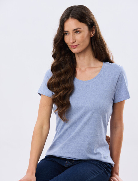 REMERA BÁSICA DE ALGODÓN Denim