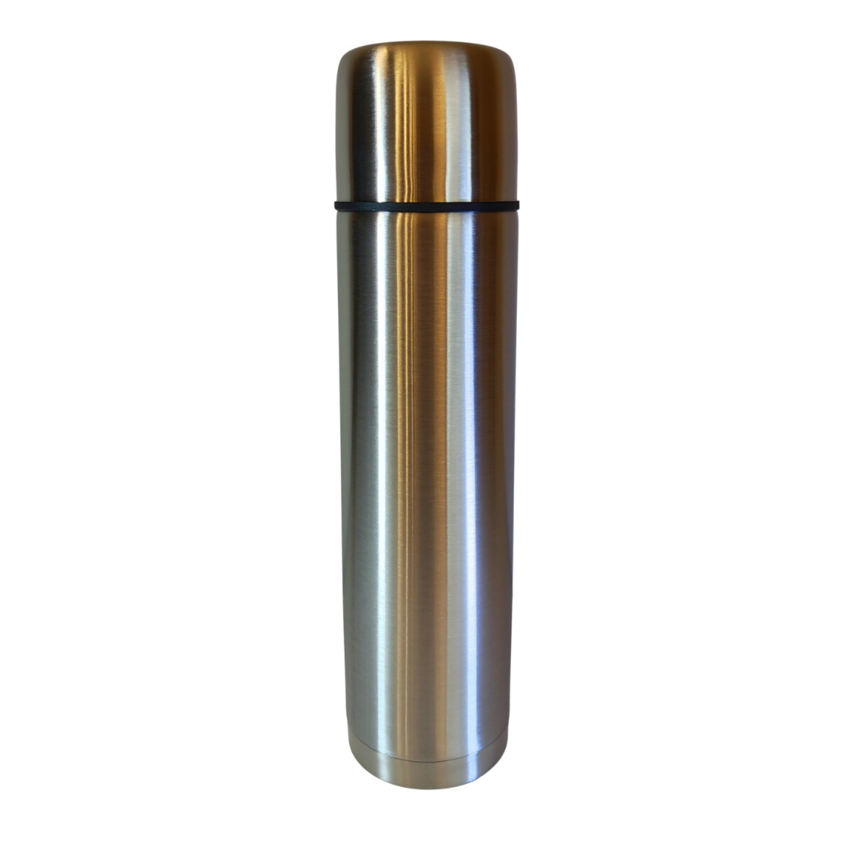 Termo Bala en acero inox de 1 lt Plateado - Plateado 