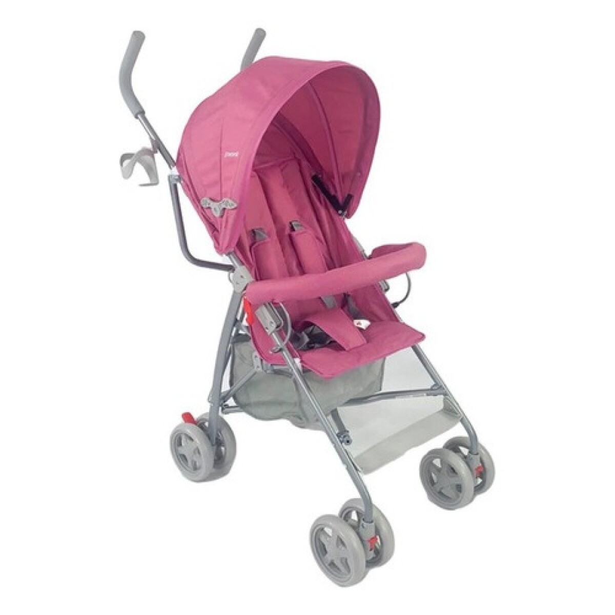 Coche de paseo tipo paragüita Bebesit Fun plegado fácil - Rosa 