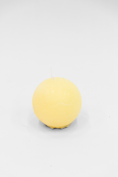 Vela Aromática, Globo Estampado 1