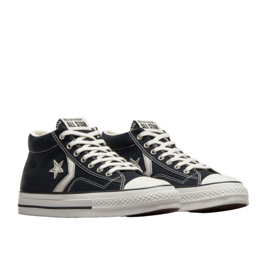 Championes Converse Star Player 76 Mid - Negros Championes Converse Star Player 76 Mid - Negros